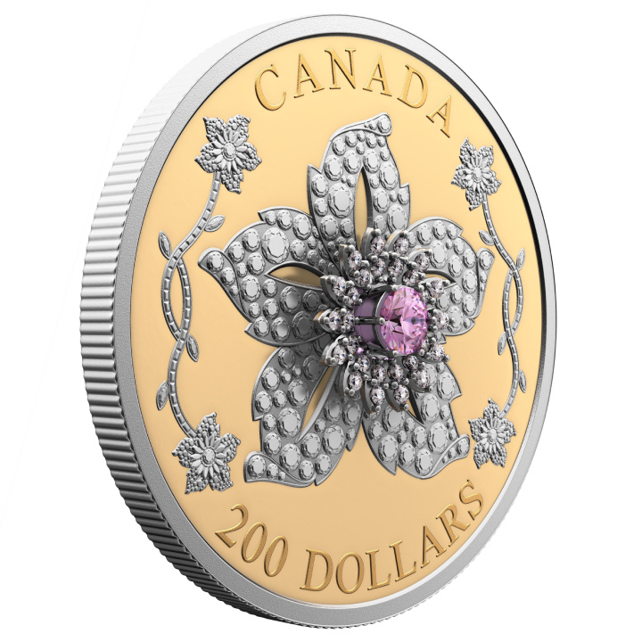 Canada: Williamson Diamond Brooch $200 Złoto 2025 Proof