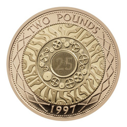 25. évforduló £2 arany 2022 Proof