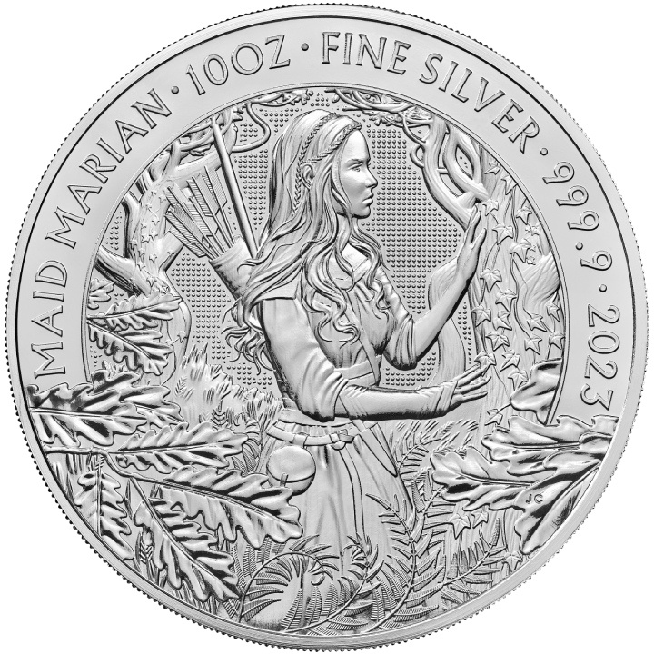  Myths & Legends: Maid Marian 10 oz Silver 2023