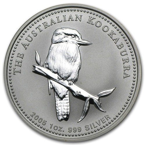 Kookaburra 1 Uncja Srebra 2005