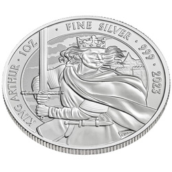 Mitos y Leyendas: Rey Arturo 1 oz Plata 2023
