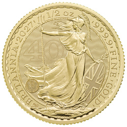 Goldmünze Britannia 1/2 Unze Gold 2027
