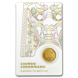 Chiwoo Cheonwang 1/10 unce zlata 2018 (bílá)