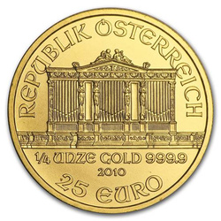 Wiener Philharmoniker 1/4 oz Gold 2010