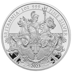 Britannia 1 oz Silber 2023 Proof Coin