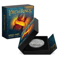Niue: The Lord of the Rings - The Shire 3 oz Silber 2022 Antique Finish