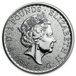 Britannia 1 uncja Srebra 2016