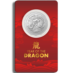 RAM: Lunar - Year of the Dragon Copper-Nickel 2024 Tetradecagon Coin