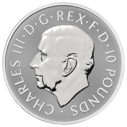 Las bestias reales de los Tudor: La Pantera de la Reina 10 oz Plata 2025