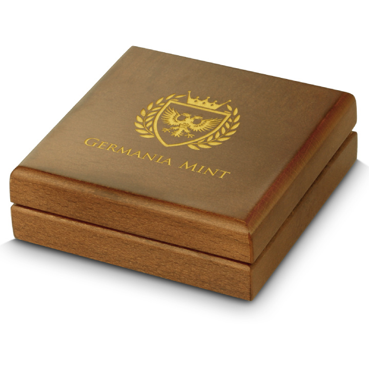 Artefacts: Gjallarhorn coloured 2 oz Silber 2024 Gilded Ultra High Relief