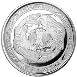 Fiji: Koi Fish 1 uncja Srebra 2023 Prooflike