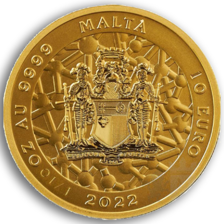 Malta: Stanislaw Lem - Master of Science Fiction 1/10 oz Gold 2022 Proof