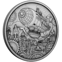 Kanada A Whimsical Tale - Blimp 3 oz Silber 2026 Antiqued Coin