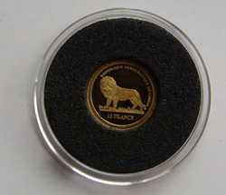 Mona Lisa 0,5 g Złota 2006 Proof