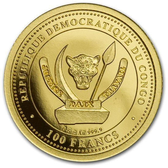 Congo: Prehistoric Life - Plesiosauro 0,5 grammi d'oro 2020