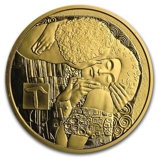 Gustav Klimt i jego kobiety: Pocałunek 50 Euro 2016 Proof