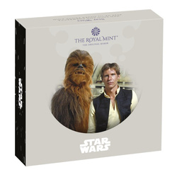 Star Wars: Han Solo and Chewbacca 1 oz Silver 2023 Proof 