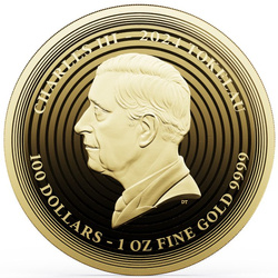 Tokelau: Icon Vincent van Gogh 1 uncja Złota 2024 Prooflike