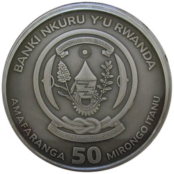Rwanda: Nautical Ounce - Cutty Sark 1 oz Silber 2024 Antique Finish