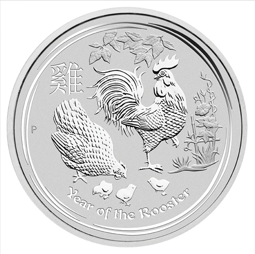 Lunar II: Rok Koguta 10 kilogramów Srebra Wybito 100 Sztuk Na Cały Świat