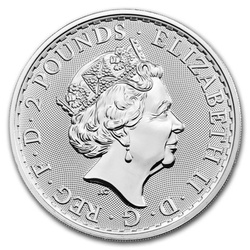 Britannia 1 uncja Srebra 2019