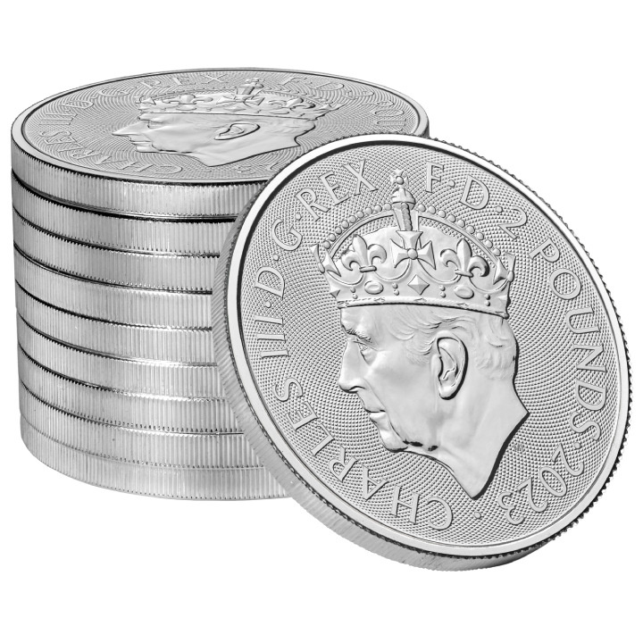 The Coronation Britannia 1 uncja Srebra 2023