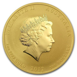 Lunar II: Rok Smoka 1 uncja Złota 2012
