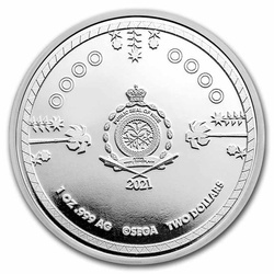 Niue: Sonic The Hedgehog 1 oz Silver 2021 Proof