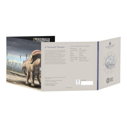 Dinosaurs: Iconic Specimens - Diplodocus 50p Cupro-Nickel 2024