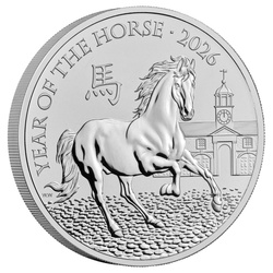 Royal Mint Lunar: Anno del Cavallo Rame-nichel 2026