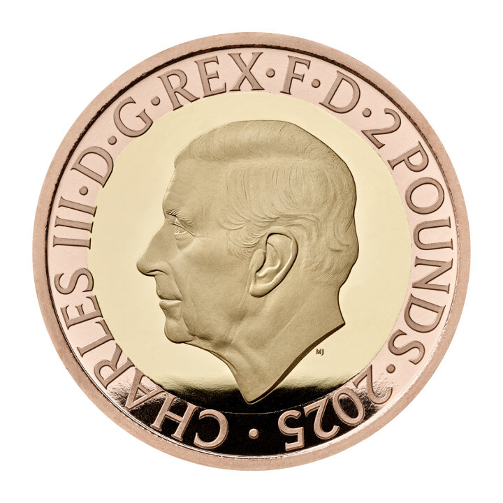 5 darabos érme-készlet Egyesült Királyság Arany 2025 Proof Emlékerék