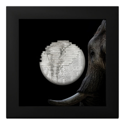 Cook Islands: Reconstruction - Elephant 2 oz Silber 2024 Proof High Relief