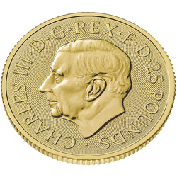 Britannia 1/4 uncji Złota 2025