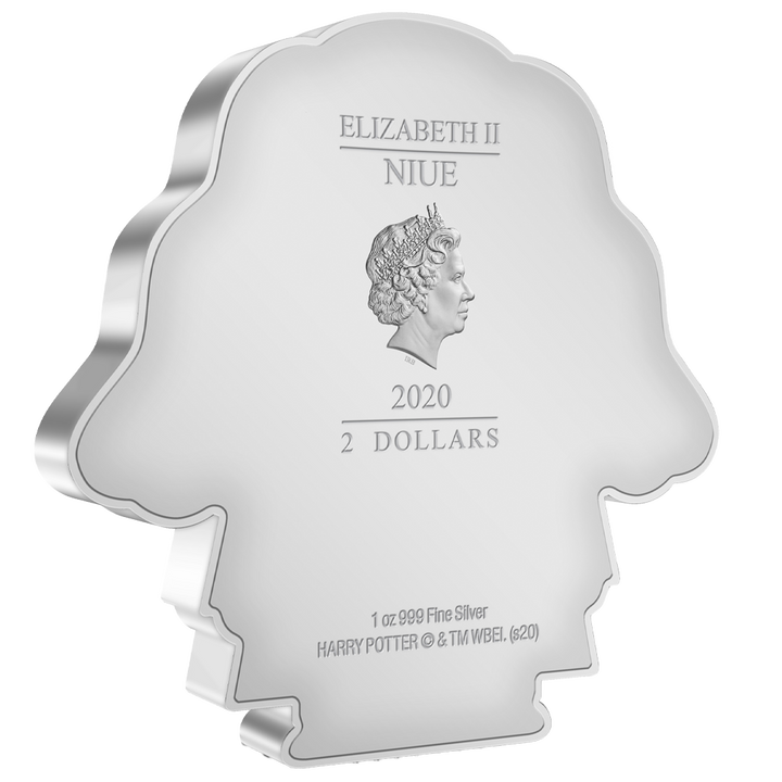 Niue: Harry Potter - Moneda Chibi de Hagrid coloreada, 1 onza de plata, 2020, Proof