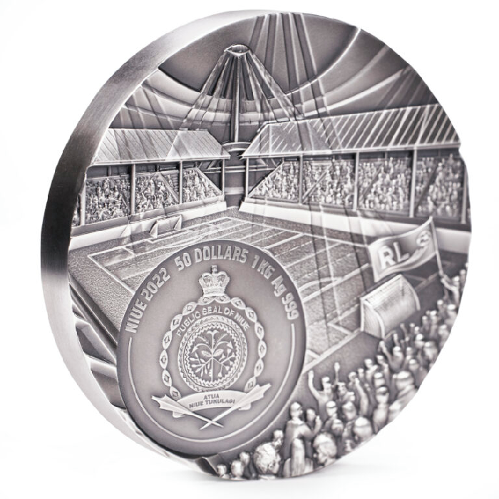 Niue Talent – Robert Lewandowski Road to Dreams 32.15 oz Silver 2022 High Relief