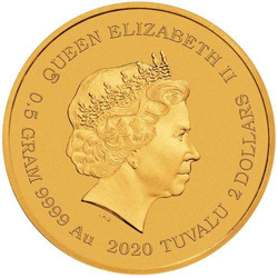 James Bond 007 0.5 gramos Oro 2020