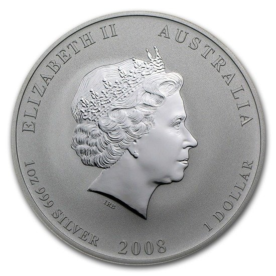Lunar II: Rok Myszy 1 uncja Srebra 2008