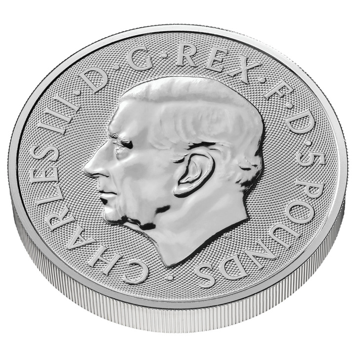 The Royal Tudor Beasts: Queen's Lion 2 oz Plata 2026