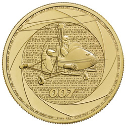 Six Decades of 007: Bond Films of the 60s 1 oz Gold 2024