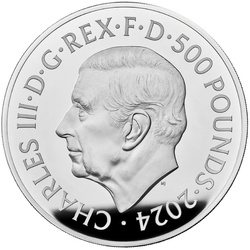 Casa de la Moneda Lunar: Año del Dragón 1000 gramos Plata 2024 Proof