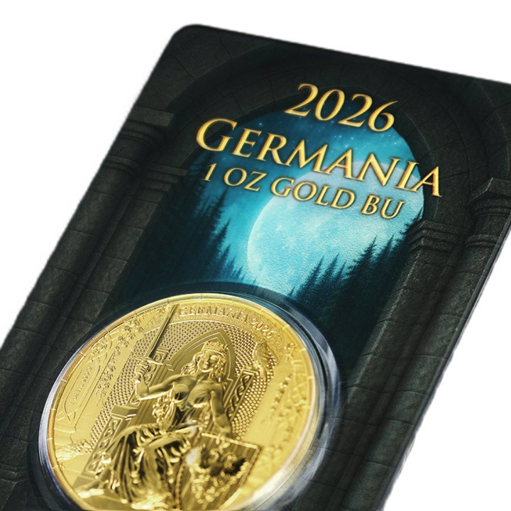 Złota Moneta Germania Mint: Germania 1 uncja Złota 2026