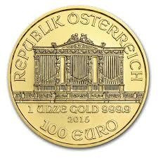 Vienna Philharmonic 1 oz Gold 2016