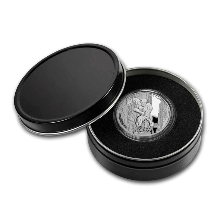 Samoa: DC Comics - The Flash 1 oz Silver 2023 Proof Coin