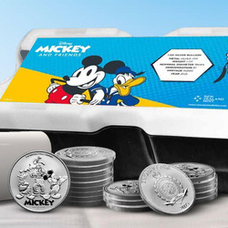 Niue : Disney - Mickey & Friends 1 once d'argent 2025