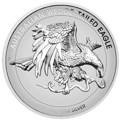 Orzeł Australijski 1 uncja Srebra 2021 Proof High Relief