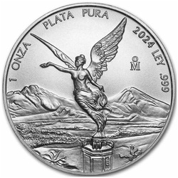 Libertad messicana 1 oncia d'argento 2024