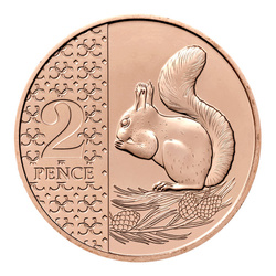 The 2025 United Kingdom Brilliant Uncirculated Definitive 8 Coins Coin Set 