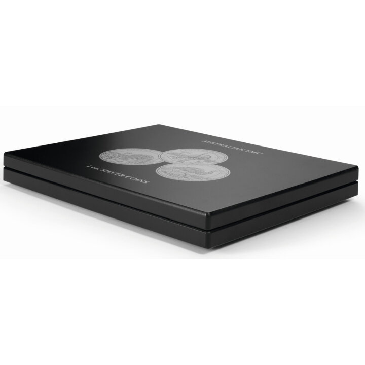 Leuchtturm - Kazetta Ausztrál emu 20 x 1 uncia ezüst