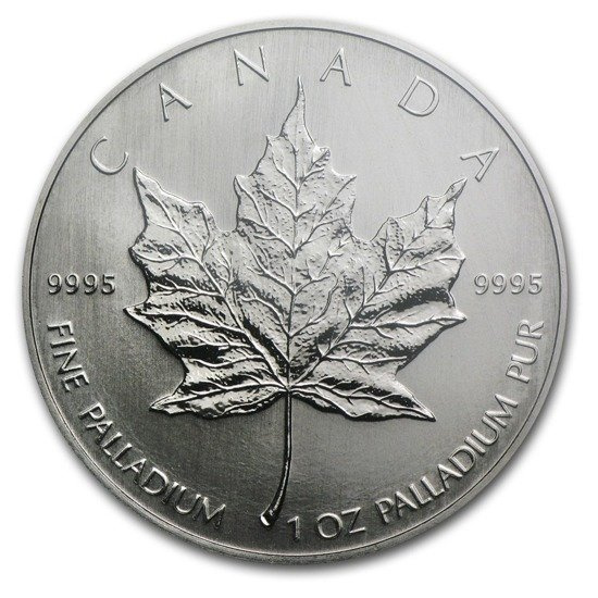 Canadian Maple Leaf 1 oz Palladium MS69 PCGS 2009