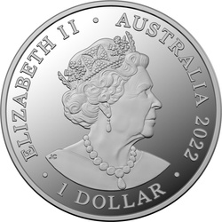 Kangaroo Bounding 1/2 oz Silver 2022 Proof